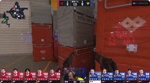 🎮纯虐菜！ropz双枪五杀吹响进攻号角 小蜜蜂轻取3DMAX晋级在望